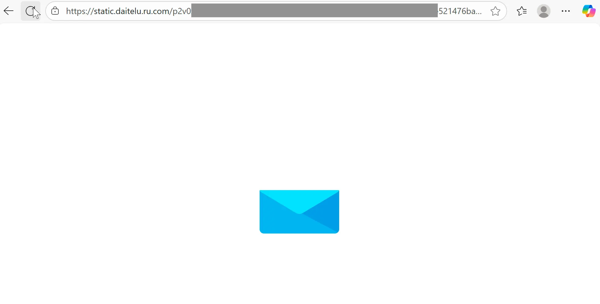Gefälschte Outlook-Startseite